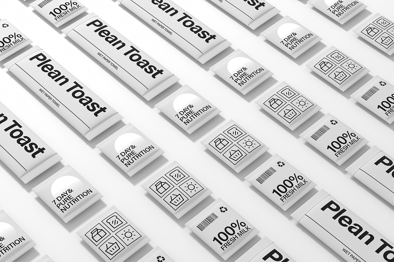 Plean Toast 早餐吐司-餐饮策略视觉设计