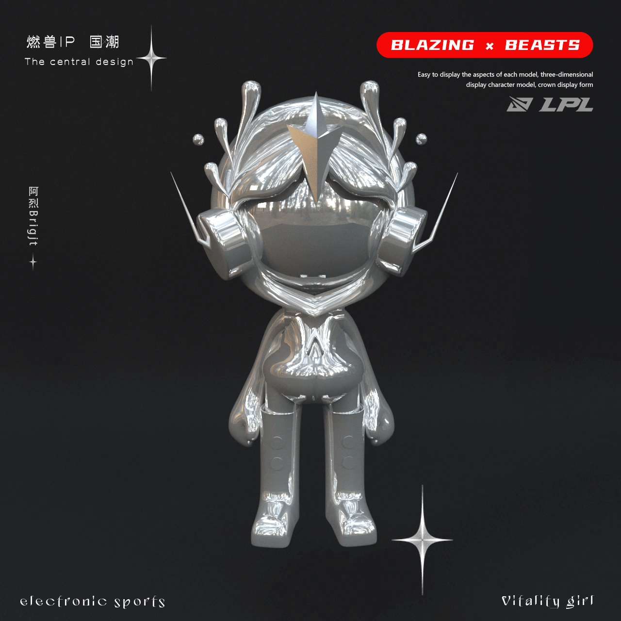 LPL英雄联盟中国赛区I燃兽P设计大赛