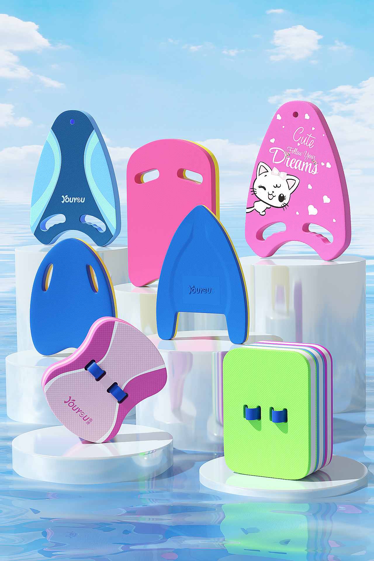 一些关于打水板的作品