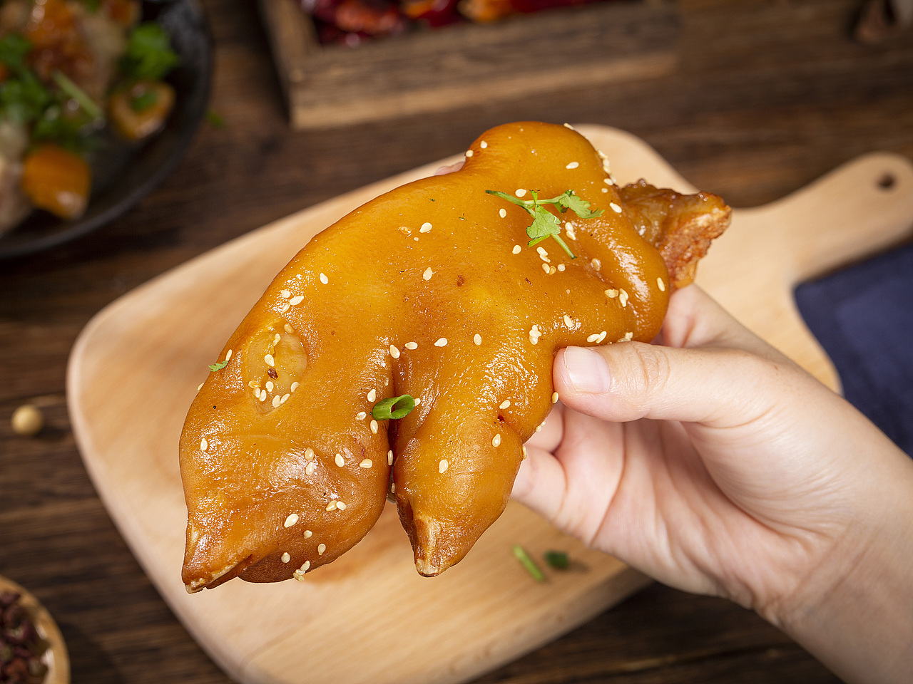 过人香照烧大猪蹄