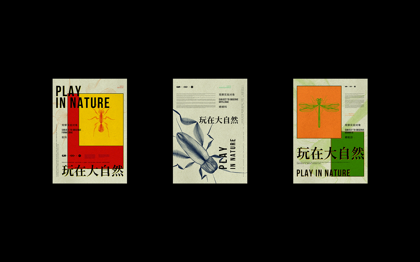 玩在大自然 PLAY IN NATURE 公益海报