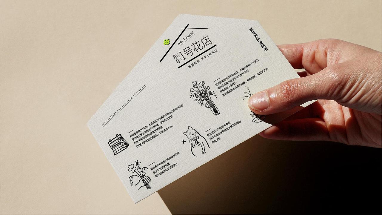 年年一号花店品牌设计提案分享