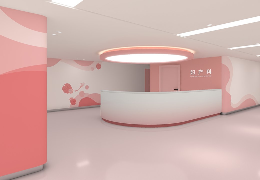 安徽六安妇保院IP形象,导视标识,空间设计