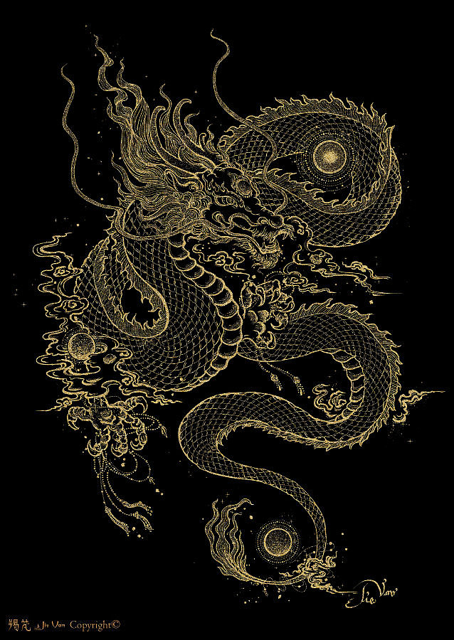 金描幻獸 - 孵化系列作六幅（图ZMzM0NDI5MTk2） - 艺术插画 - 站酷设计师羯梵原创素材 - 站酷ZCOOL