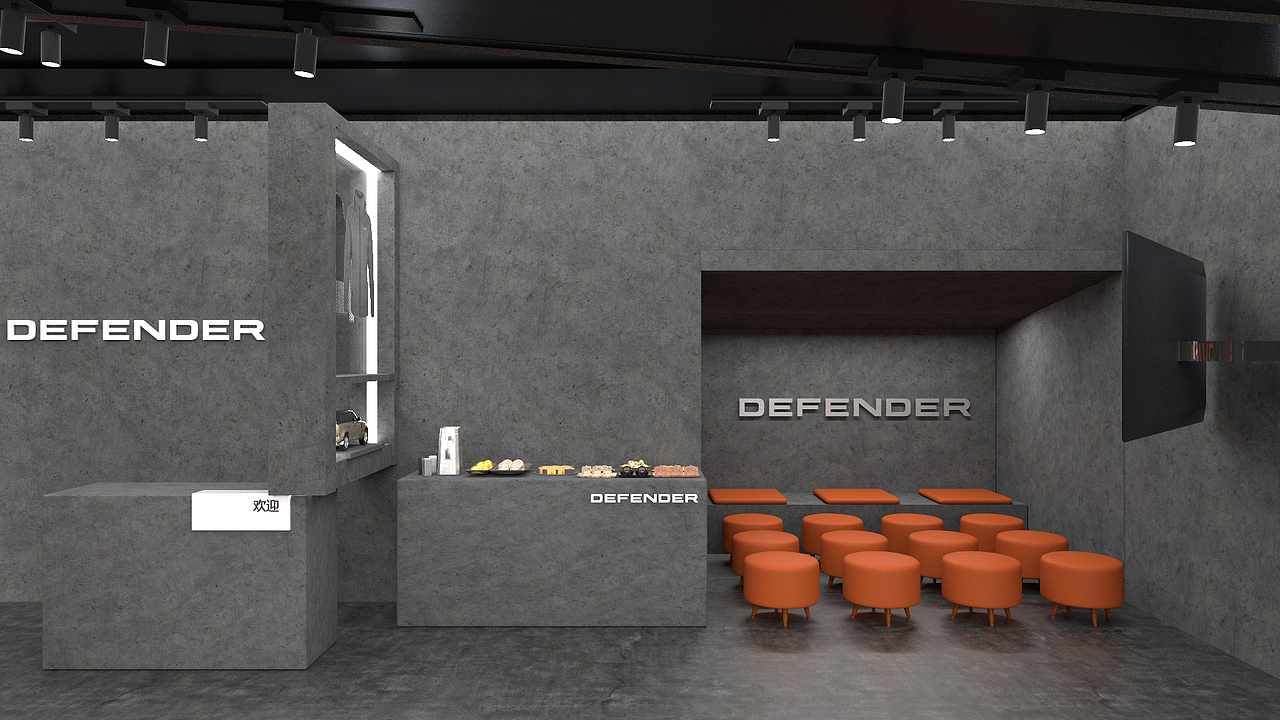 路虎卫士快闪店—JLR Defender Popup-store