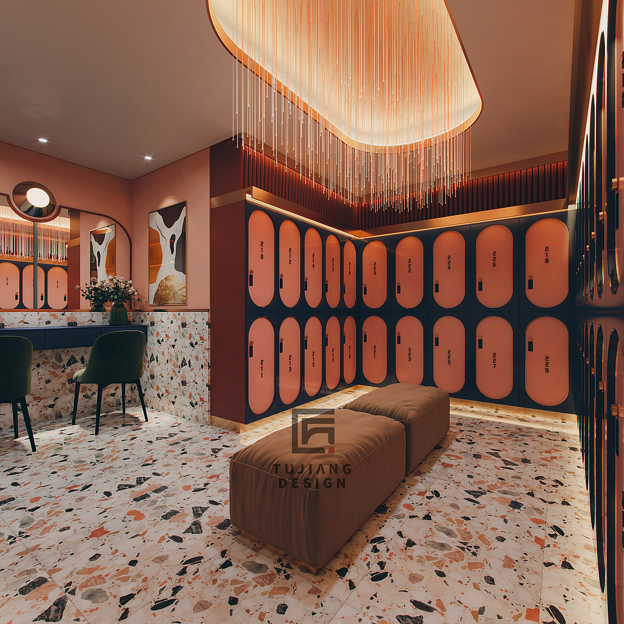 让人流连忘返的足浴店设计