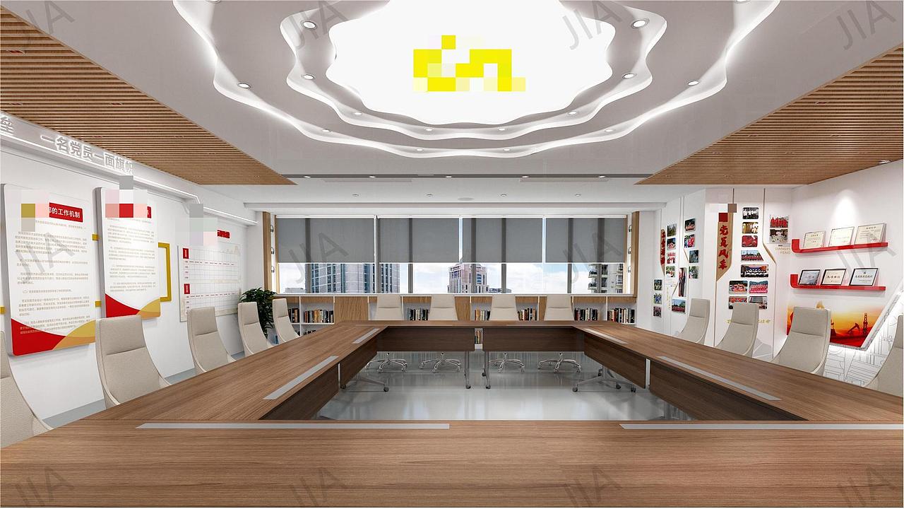 党建活动室（图ZMzM1NTU0MjE2） - 其他空间 - 站酷设计师土豆泥嘞原创素材 - 站酷ZCOOL