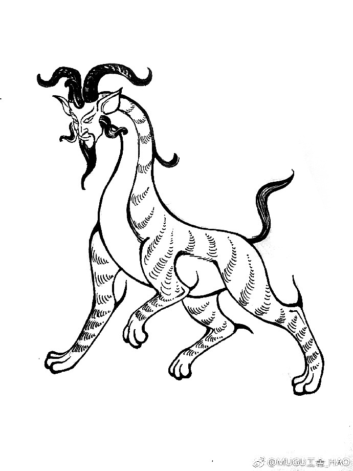 山海经里的自然世界——神2（图ZMzI2ODg3Njk2） - 概念设定 - 站酷设计师MUGU工舍原创素材 - 站酷ZCOOL