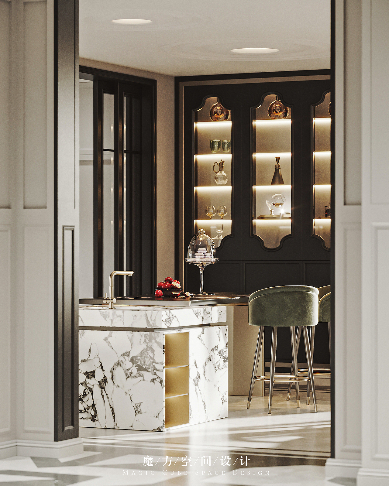 【魔方】青岛•法式中国风别墅项目