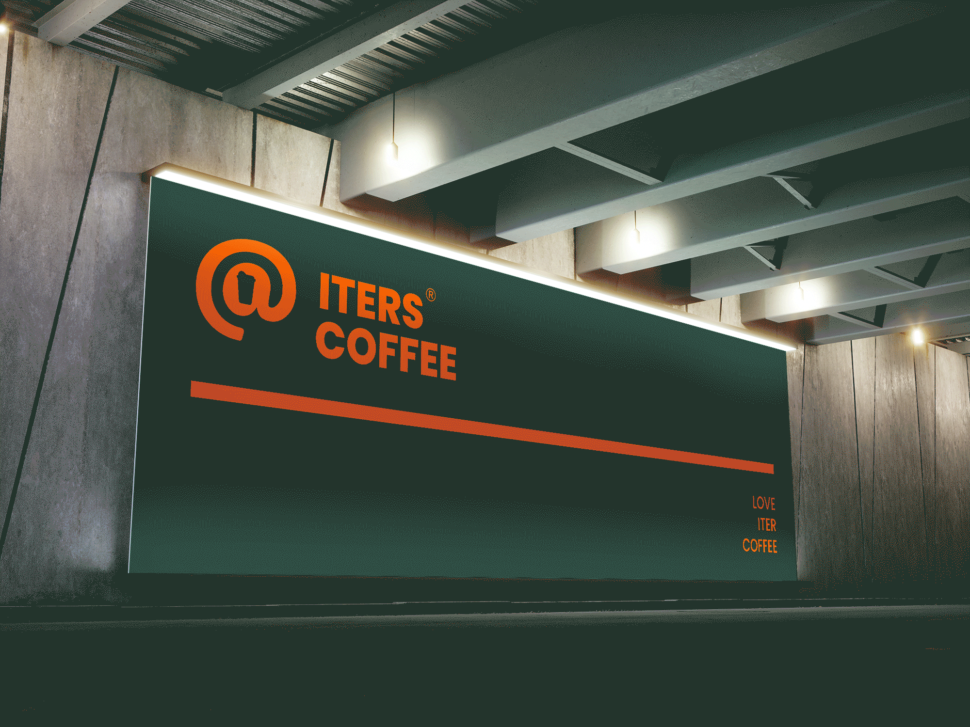 ITERS咖啡餐饮品牌｜咖啡 茶饮 简餐 ｜LOGO设计VI设计