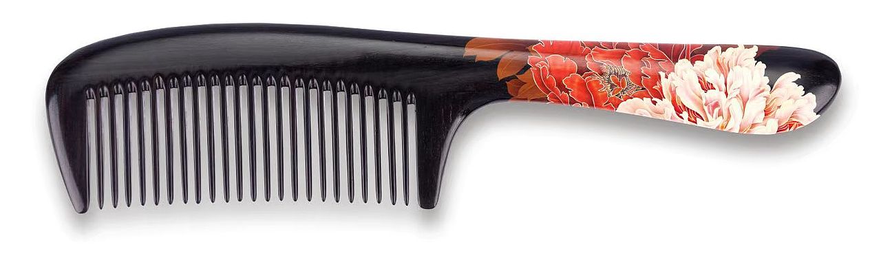 推光漆艺的手工木梳（图ZMzM2MDAwNTk2） - 工艺品设计 - 站酷设计师星球大叔原创素材 - 站酷ZCOOL