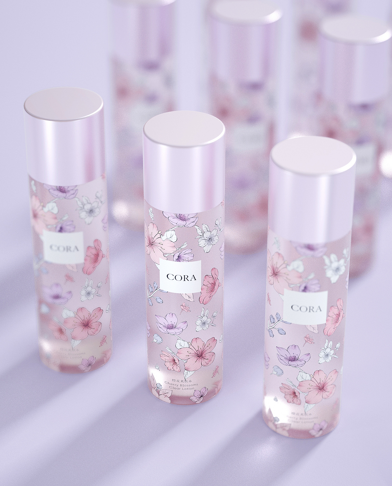 《Cora》化妆品包装设计 | 紫安钰