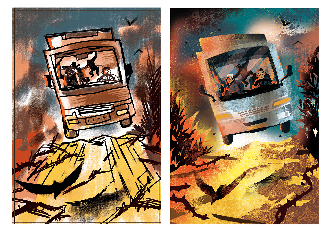 《黎明动物园》-插画