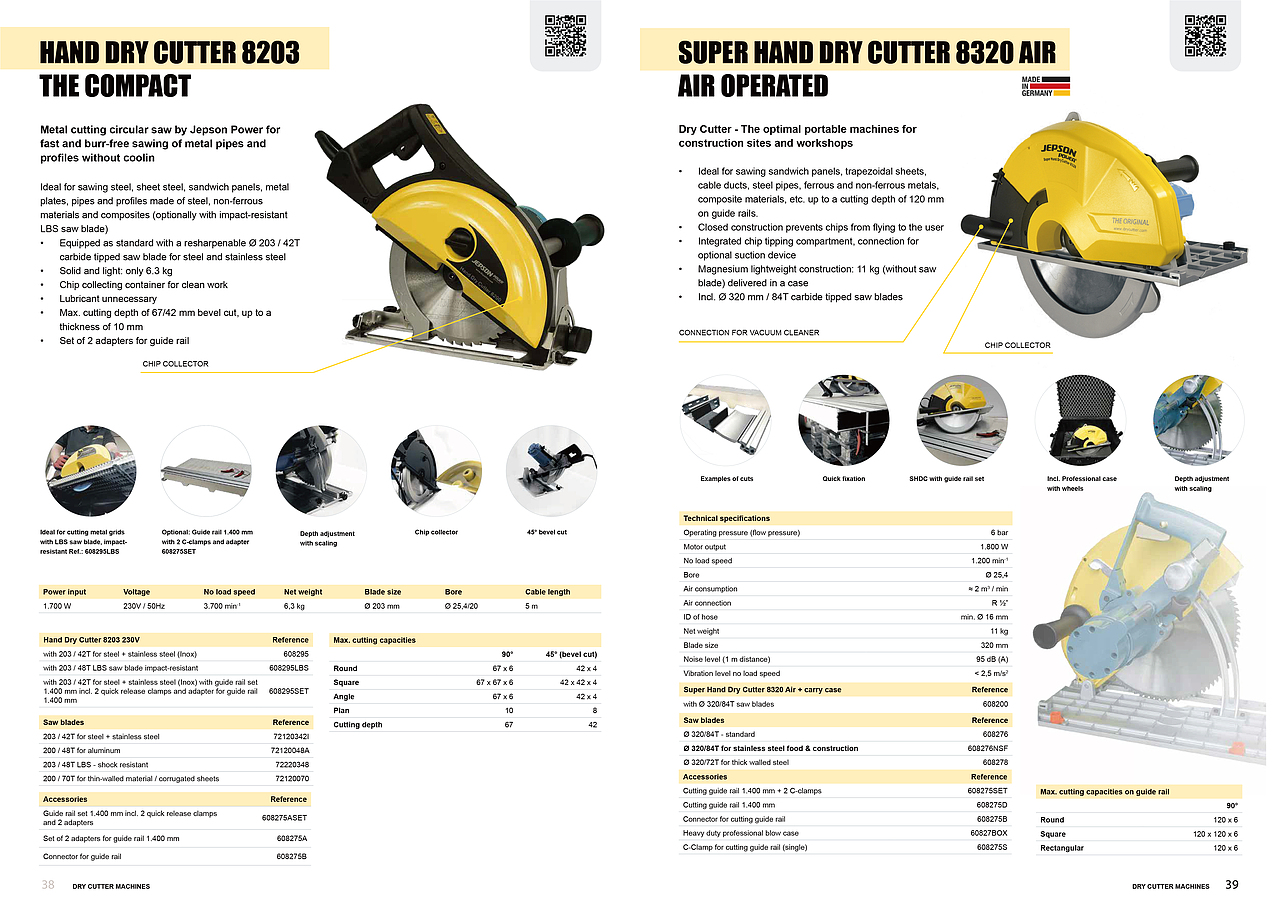 分享 · 德国JEPSON切割机系列产品画册
