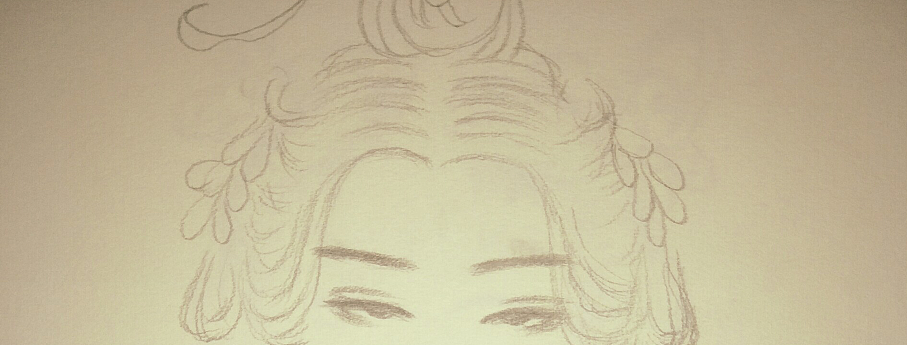 手绘速写打卡-古风