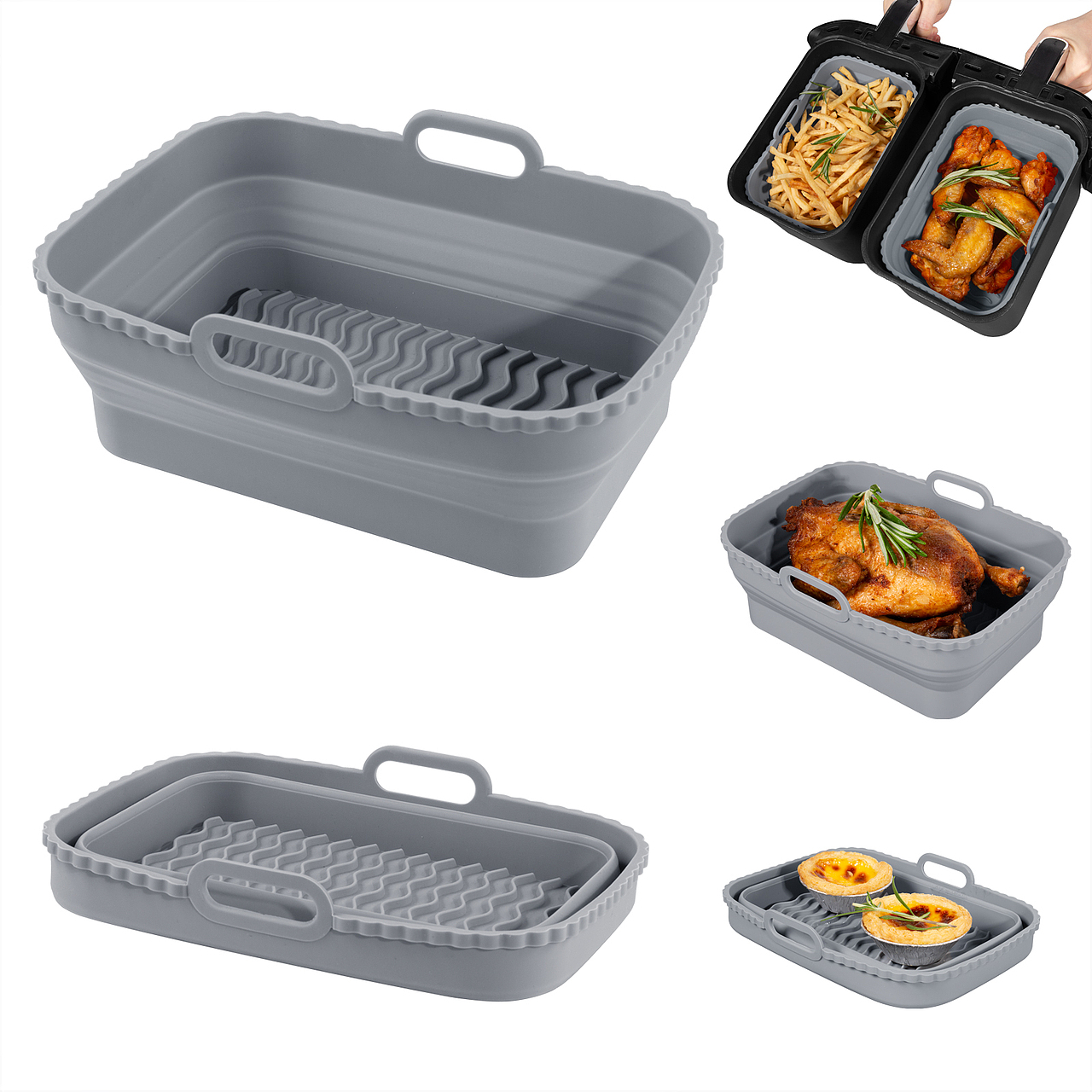 亚马逊电商-空气炸锅硅胶烤盘套图