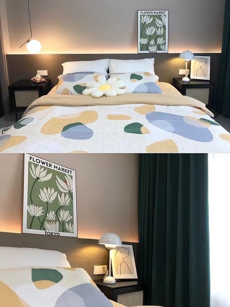 现代简约+北欧混搭装修,简洁舒适好看。