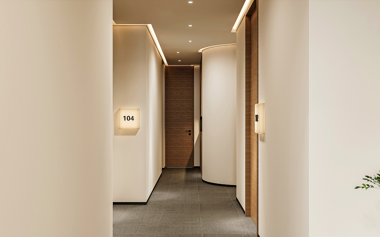 原木禅意民宿（图ZMzQ2NjM4MjQw） - 酒店餐饮设计 - 站酷设计师小豪效果图原创素材 - 站酷ZCOOL