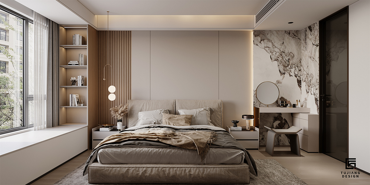 现代轻奢设计,华丽舒适!