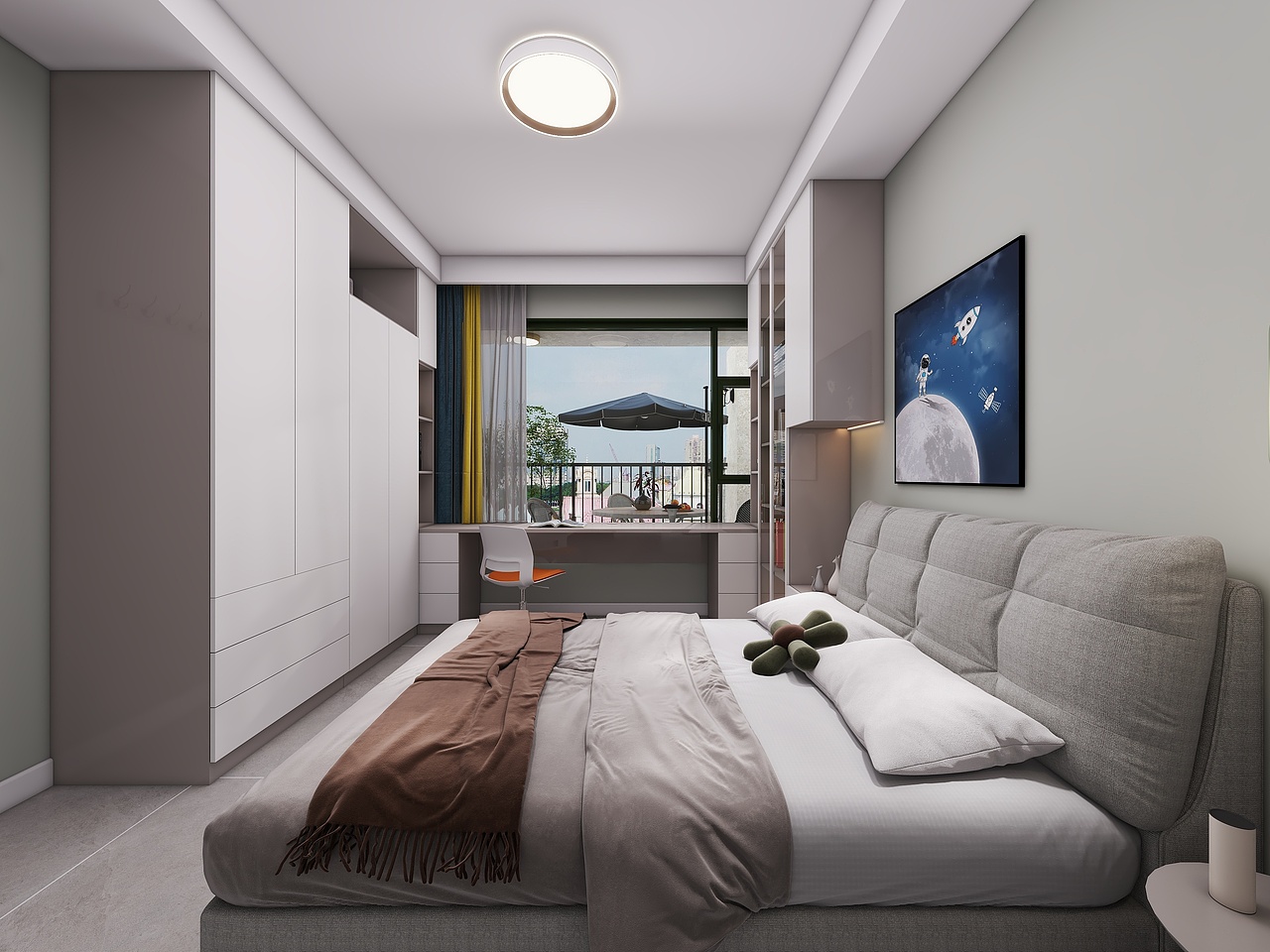 四川成都雅居乐花园(209平方现代简约四居室)