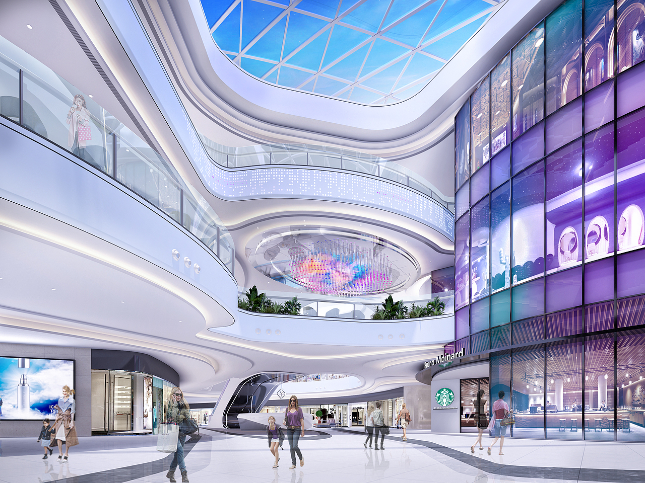 新疆喀什万达商城┃商场┃视觉表现