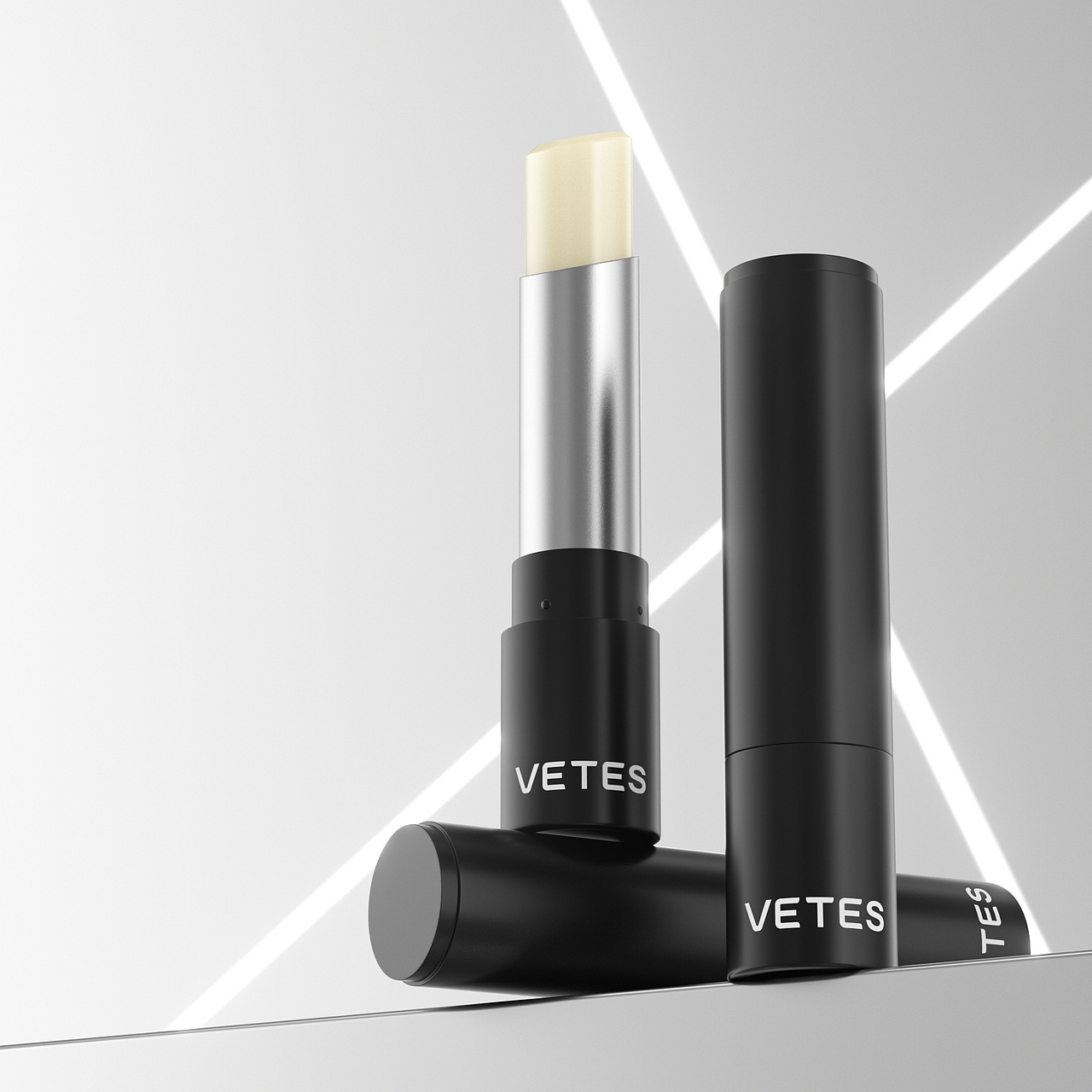 唇膏建模渲染场景效果图-洗护日用品