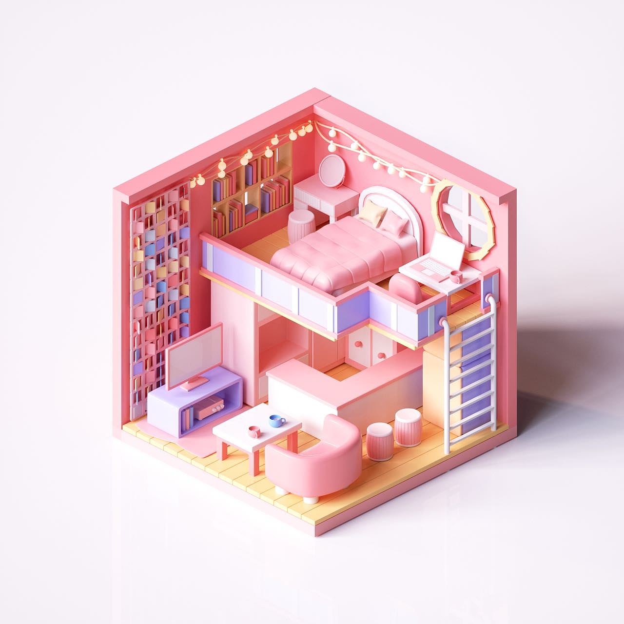 小房间（图ZMzE3MDkwMzM2） - 产品 - 站酷设计师丽丽_0626原创素材 - 站酷ZCOOL