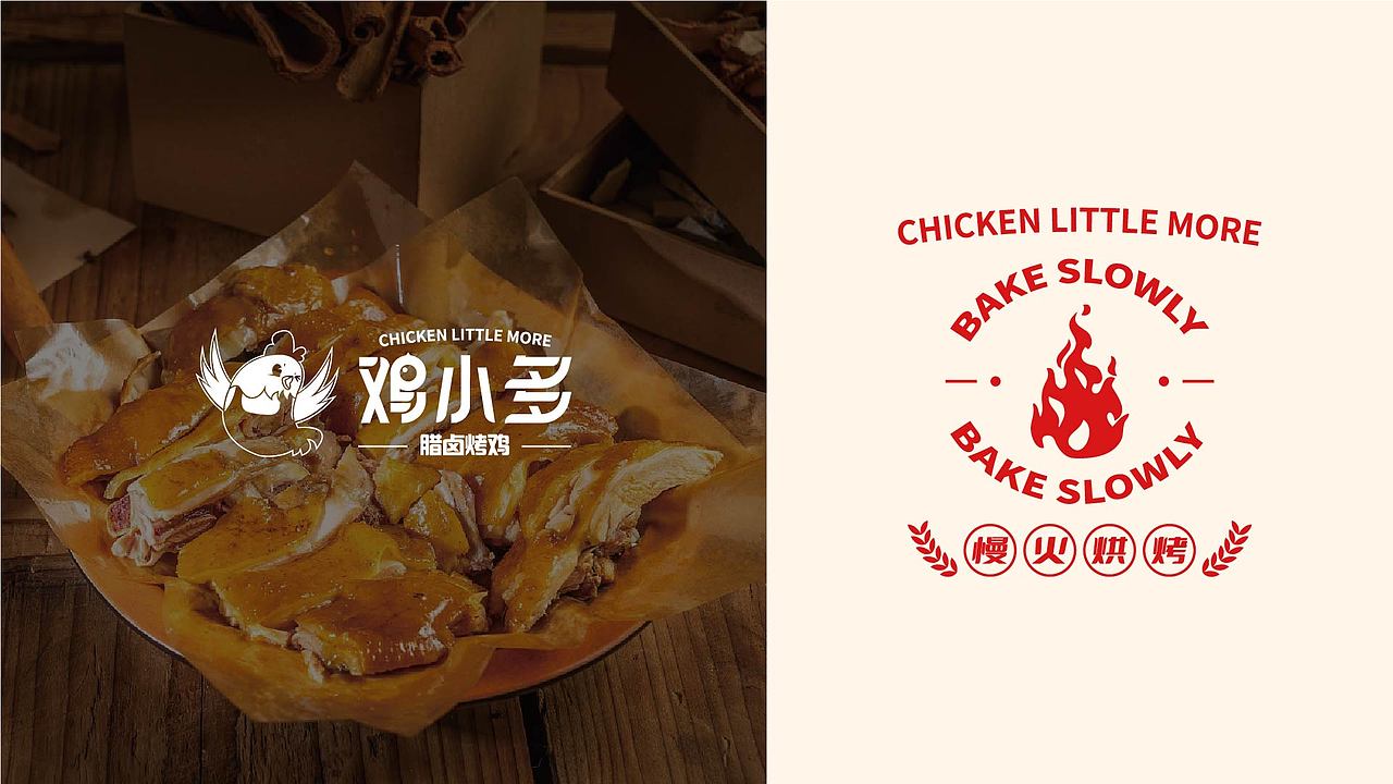 鸡小多 | 腊卤烤鸡品牌设计 | 餐饮品牌（图ZMzM4NTkxNTk2） - 品牌 - 站酷设计师过往云臻原创素材 - 站酷ZCOOL