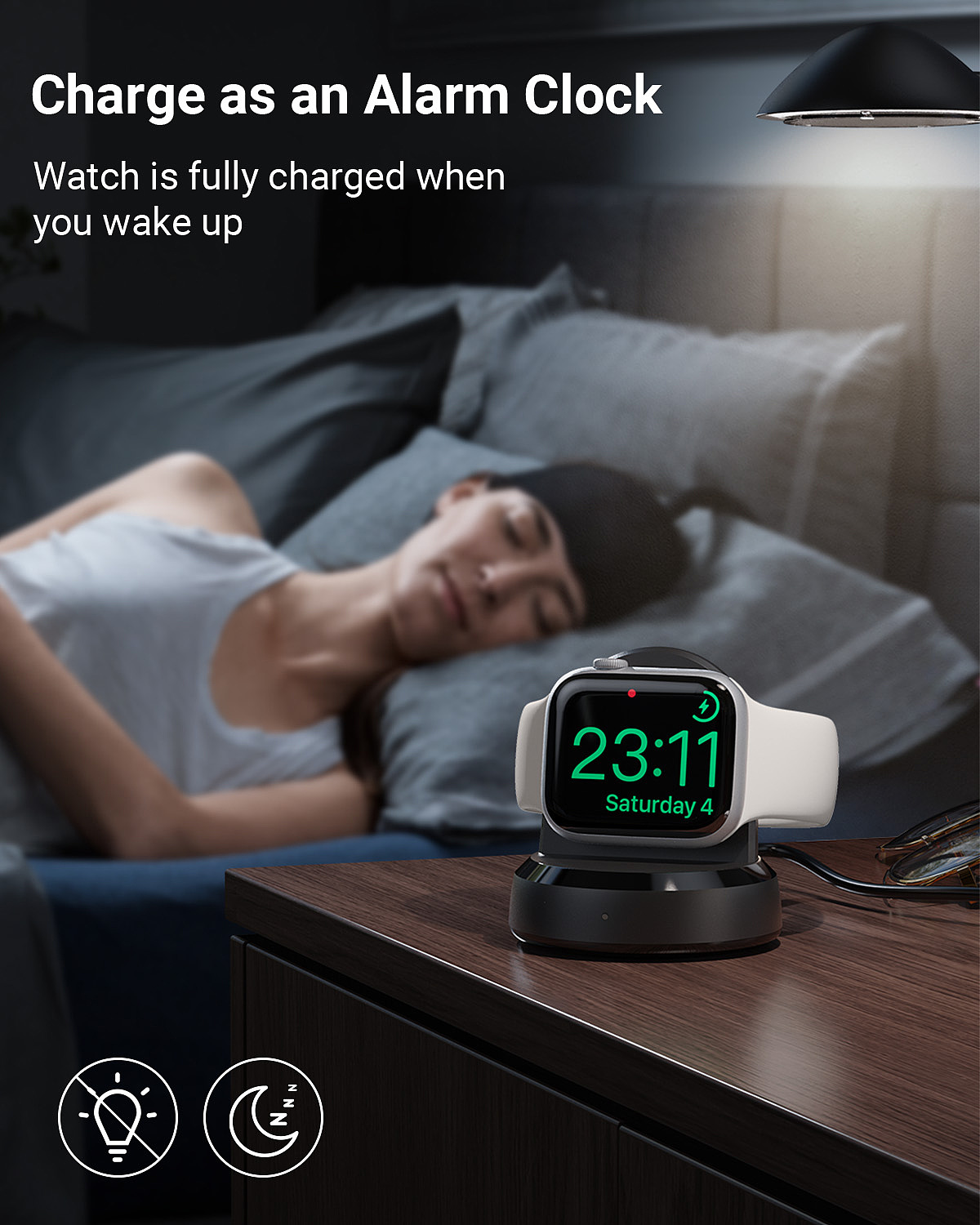 Apple watch 无线座充亚马逊套图