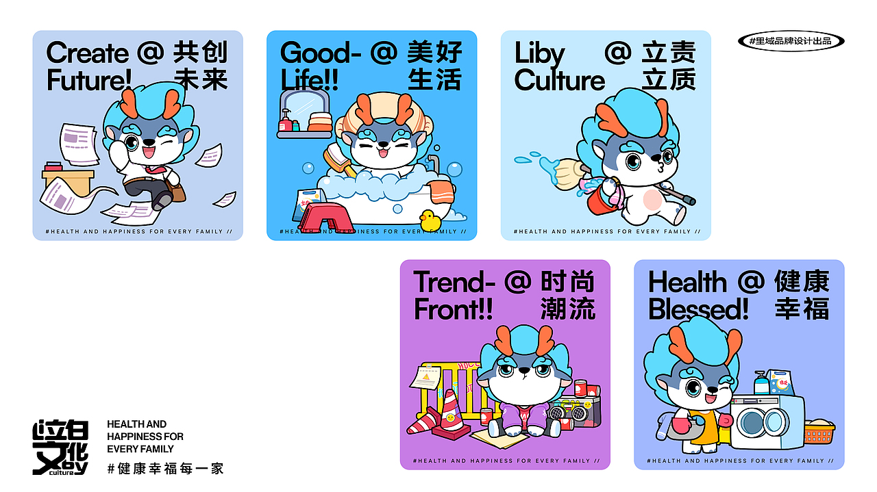 立白科技集团IP形象|立小麒