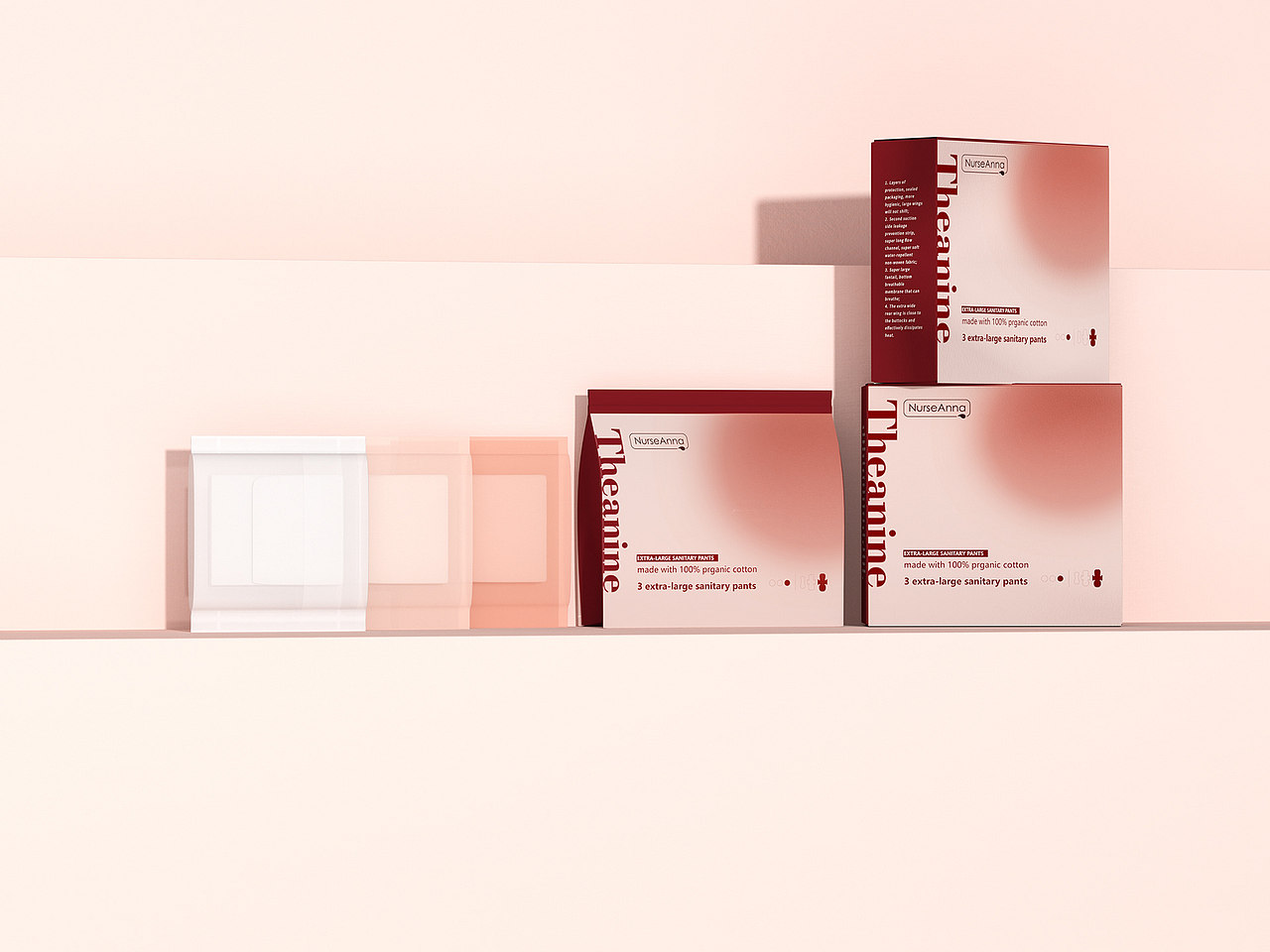 女性卫生用品视觉设计（图ZMzE2ODQ3NzY0） - 包装 - 站酷设计师ANITA设计工作室原创素材 - 站酷ZCOOL