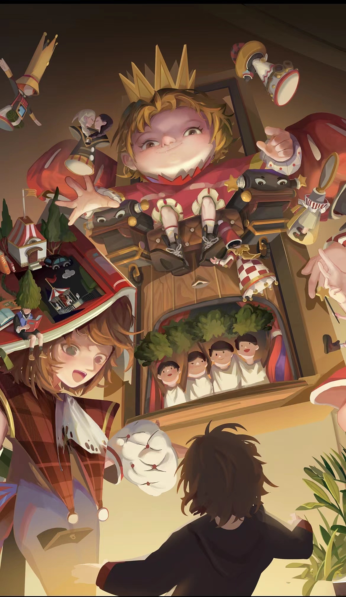 个人插画作品《箱子》p1（图ZMzMxMzM0MjIw） - 商业插画 - 站酷设计师一黄三三原创素材 - 站酷ZCOOL