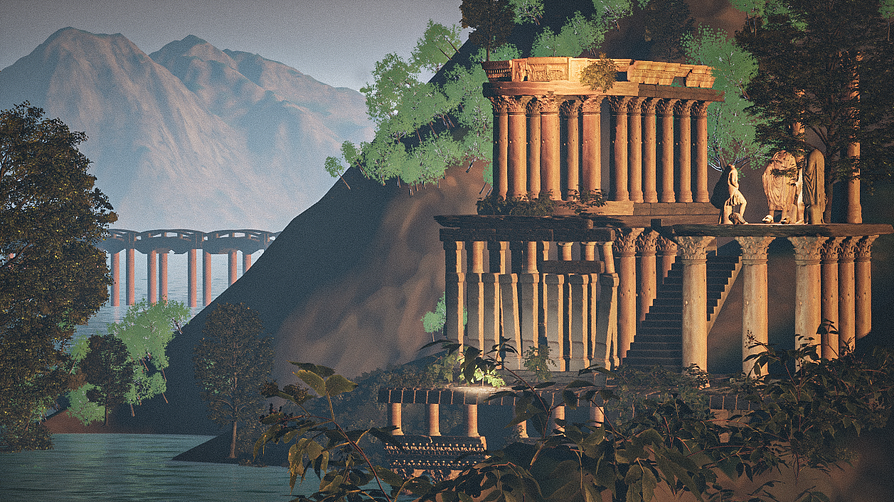 UE5场景——神庙废墟