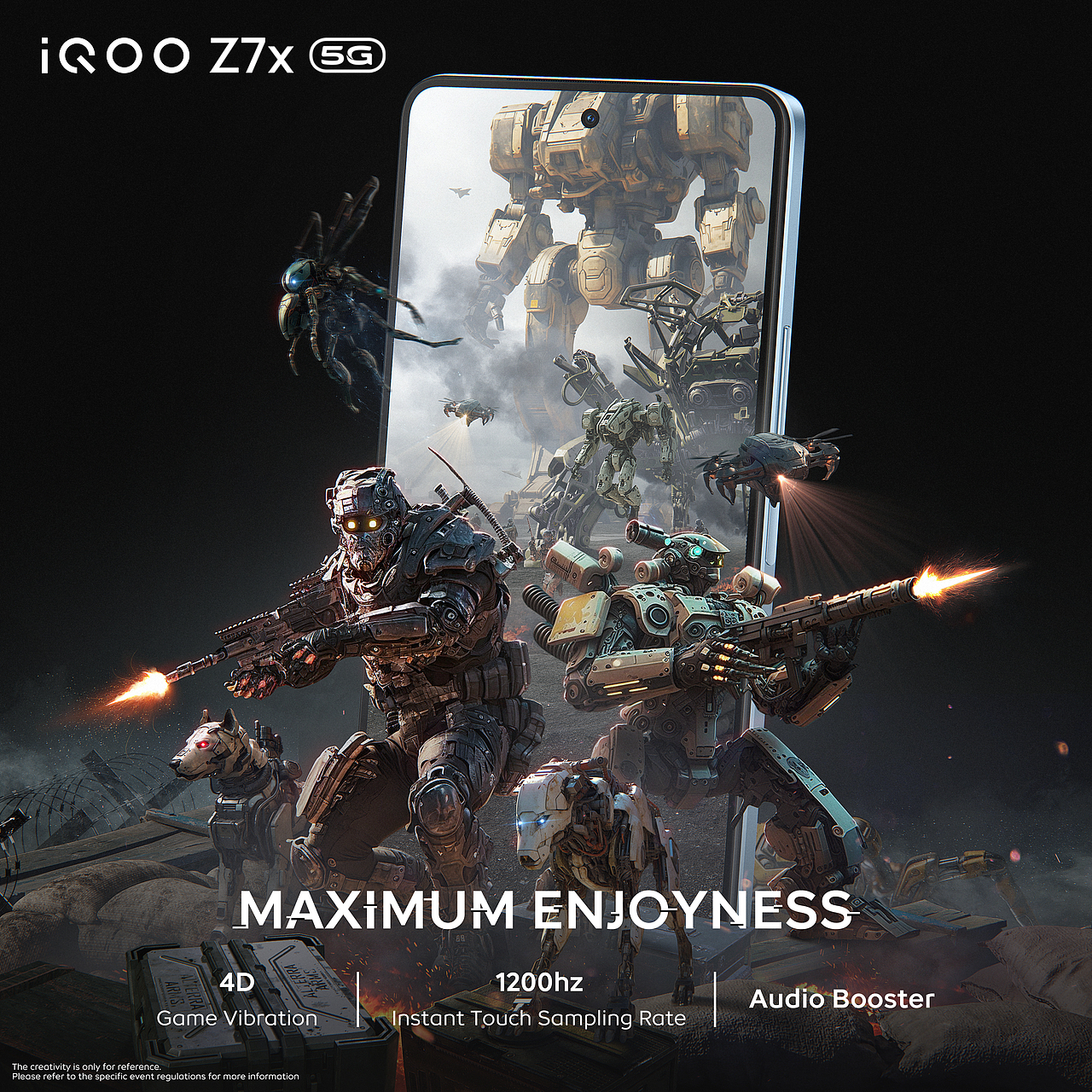 iQOO Z7 Overseas Release Poster（图ZMzQ2MzA0NjAw） - 宣传物料 - 站酷设计师红锦鲤原创素材 - 站酷ZCOOL