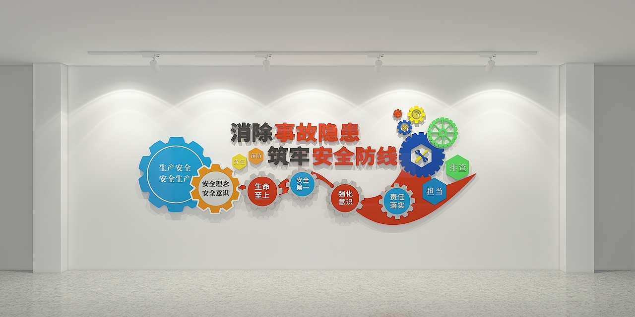 消防安全标语文化墙