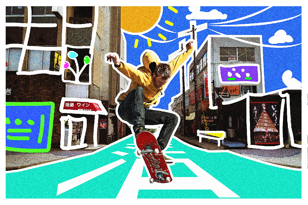 【第18天】涂鸦风格海报