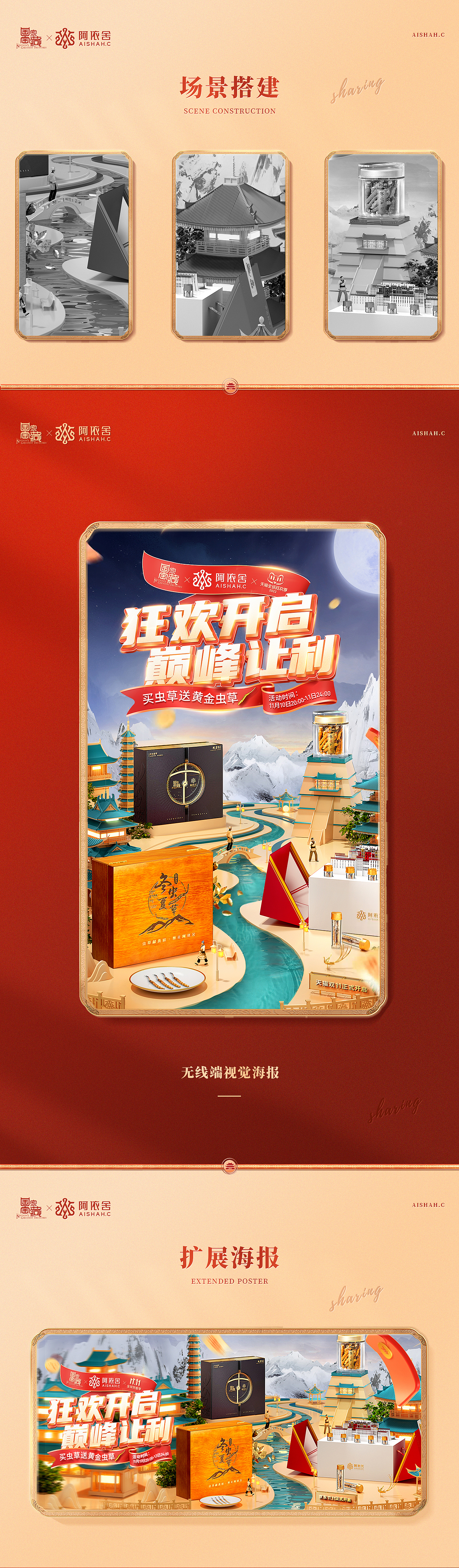 阿依舍双11视觉分享