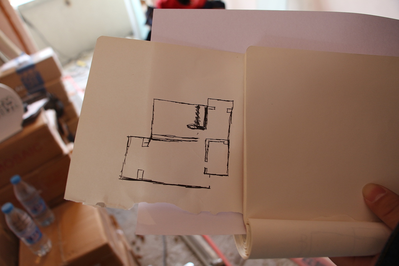 室内设计培训-分享一组同学们的草图