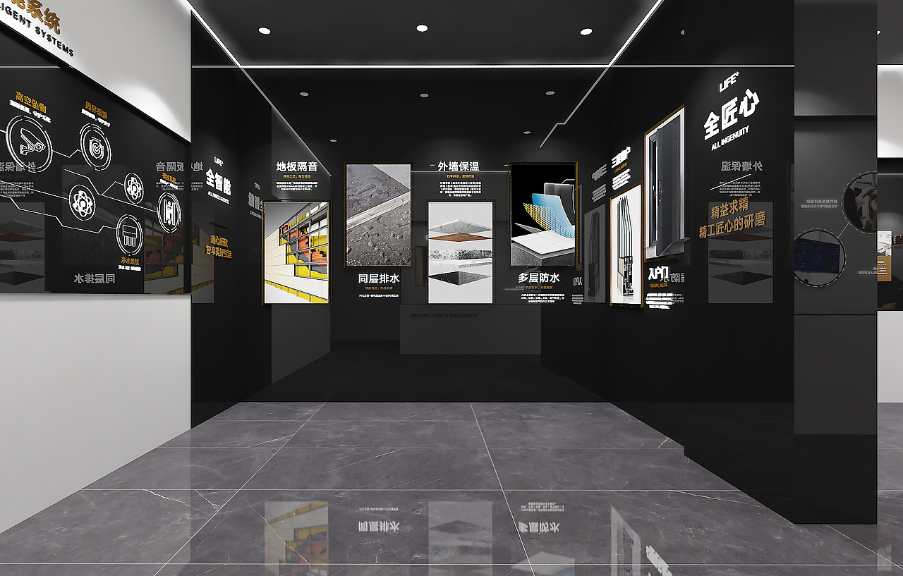 工法展厅（图ZMzQ5NTM5OTIw） - 商业空间设计 - 站酷设计师找个富婆不要上班原创素材 - 站酷ZCOOL