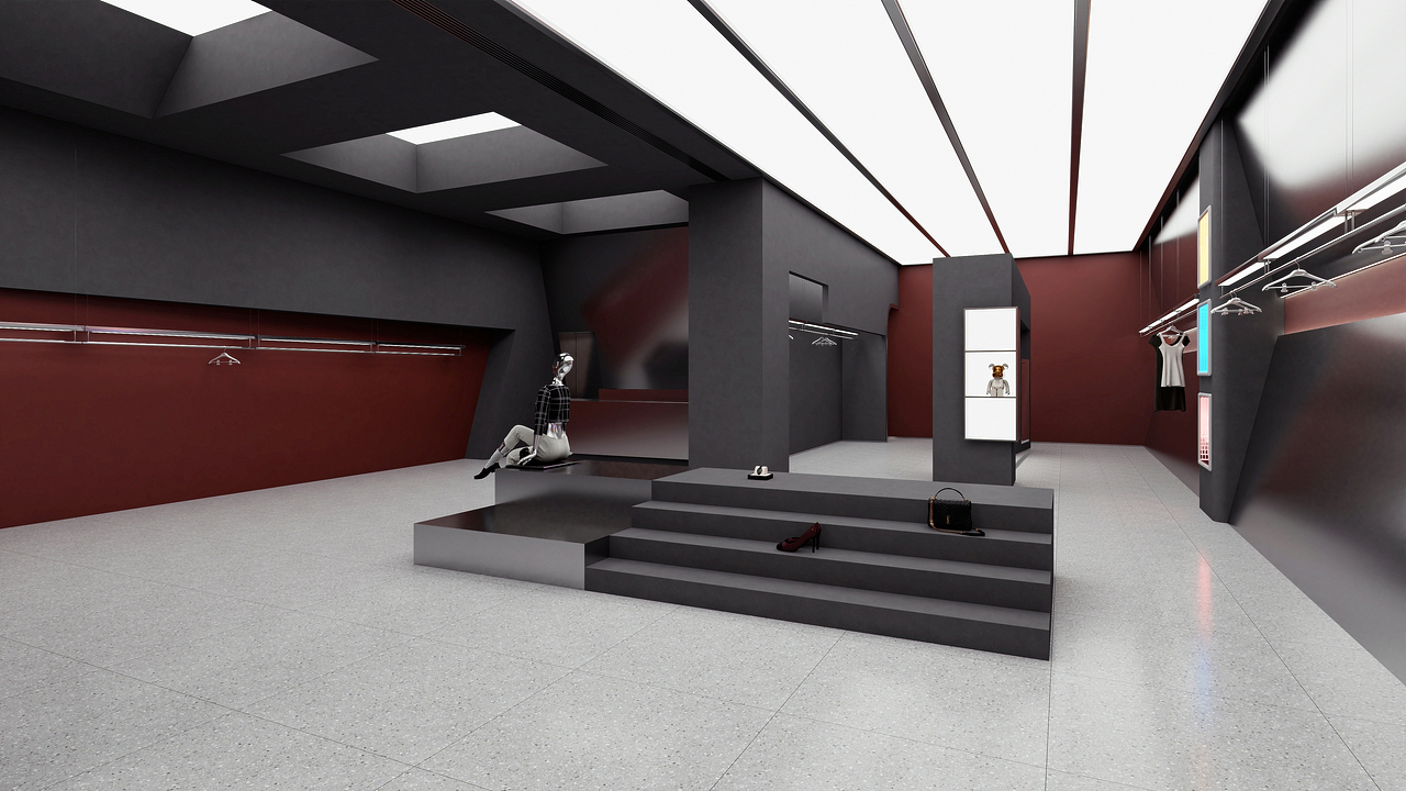 【商业空间】时尚买手店（图ZMzE0MDcxMzA0） - 商业空间设计 - 站酷设计师汪杰设计工作室原创素材 - 站酷ZCOOL