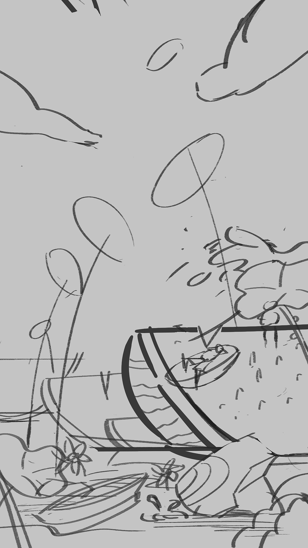 小暑插画海报（图ZMzA3ODU4OTI0） - 商业插画 - 站酷设计师zyd的画本原创素材 - 站酷ZCOOL