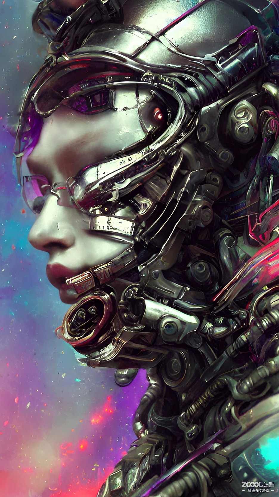 ai创作实验室#【赛博朋克角色肖像】【概念设计】