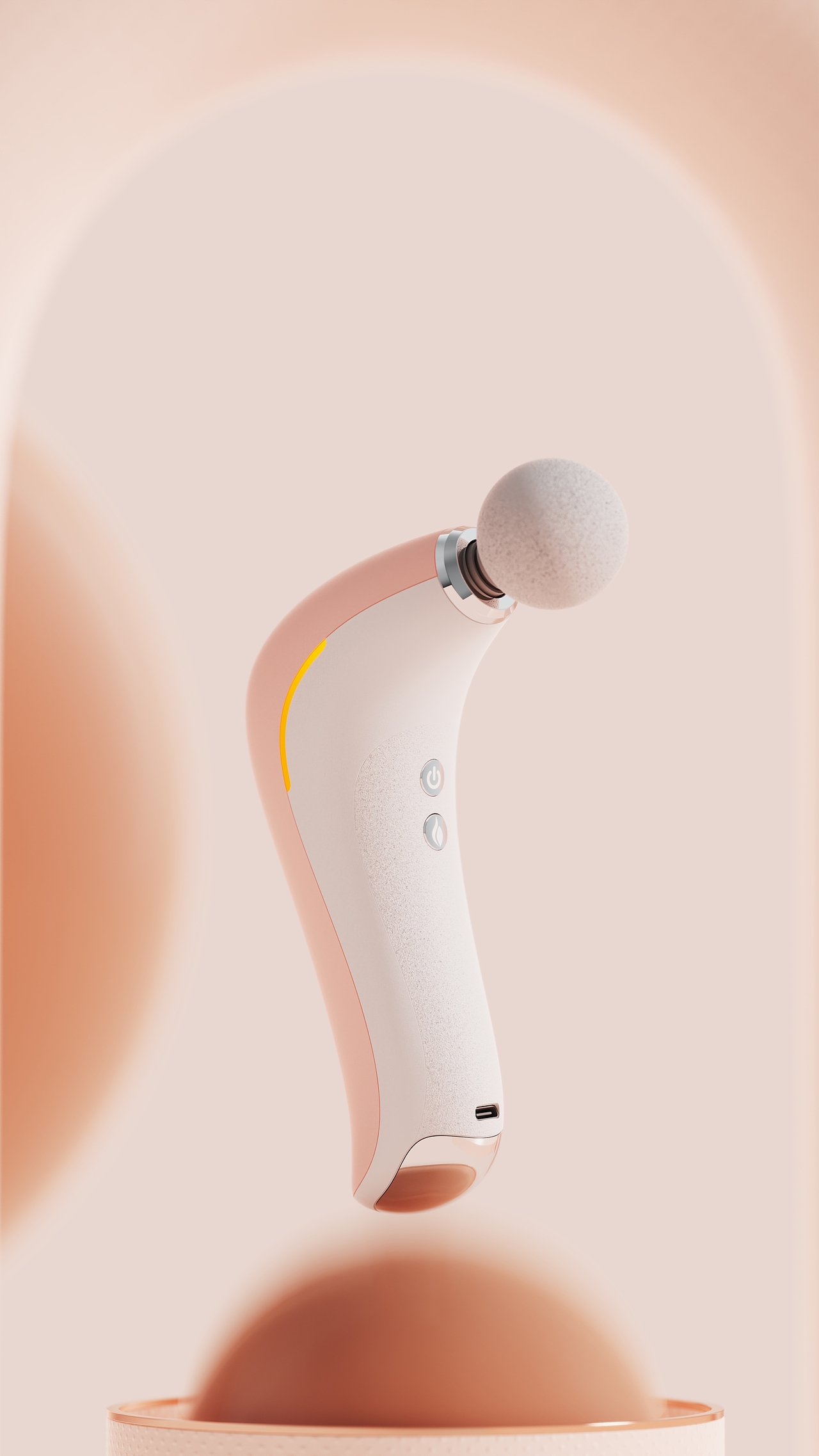 一款筋膜枪视效项目