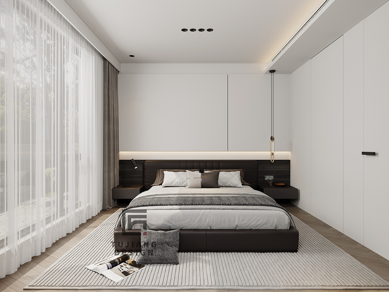 极简风别墅,沉稳大气的艺术哲学