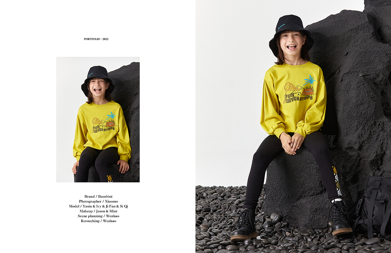 bambini童装品牌「亲子装」lookbook-专题上新系列