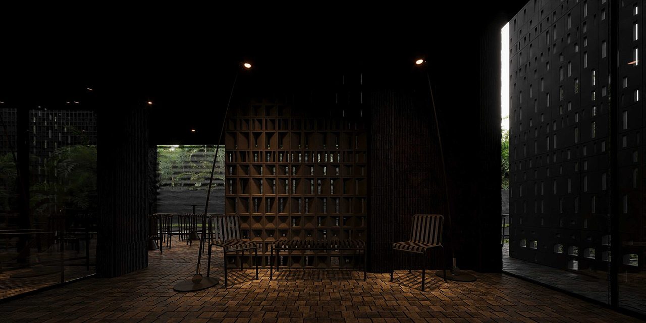 黑色森林——現代極簡別墅案例