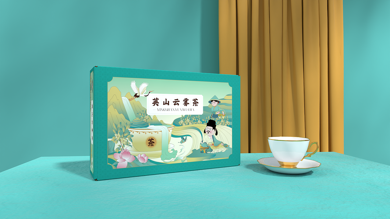 毕昇福地.英山“游”礼包装设计比赛（图ZMzM5MDkxNDYw） - 商业插画 - 站酷设计师咕咚Gudong原创素材 - 站酷ZCOOL