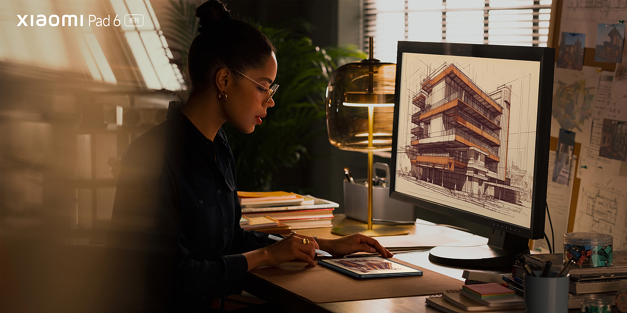 小米平板6场景人像创意摄影