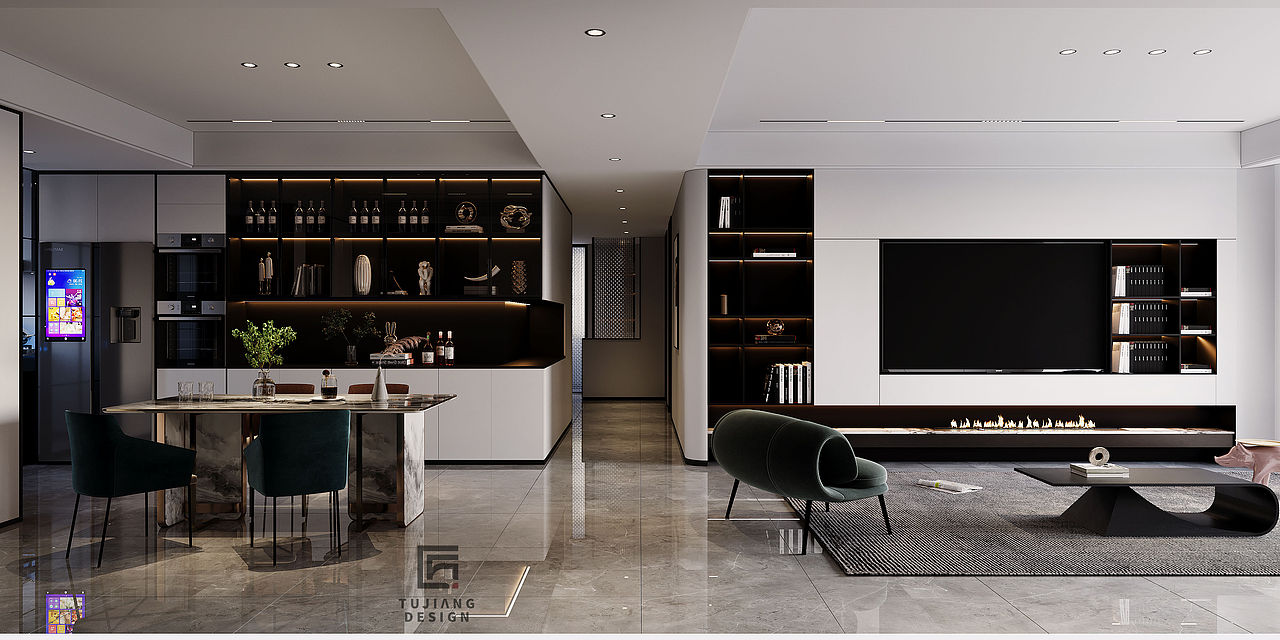 现代轻奢风设计,理想居所,简约与爱