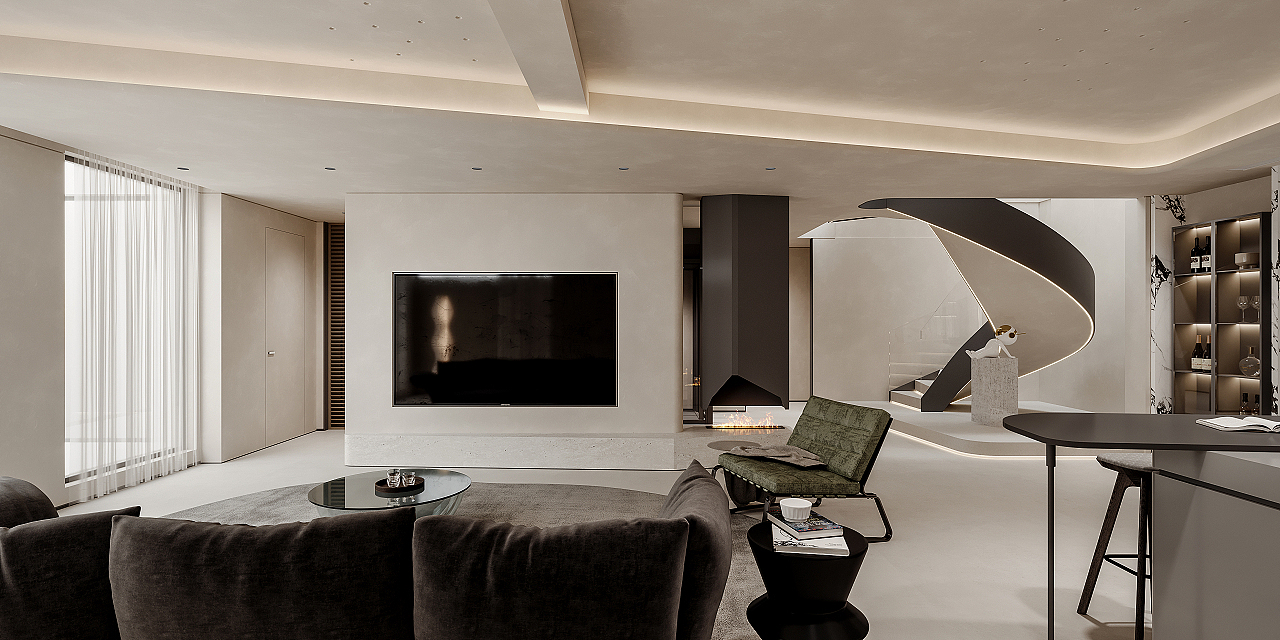 筋斗云效果图 家装别墅（图ZMzU1MDk5MzUy） - 建筑/空间 - 站酷设计师筋斗云图像原创素材 - 站酷ZCOOL